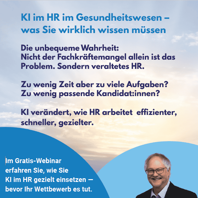 Webinar on AI in HR in the healthcare sector
