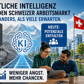 Infographic on AI and the Swiss Labor Market