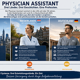 Vergleich Physician Assistant USA, Niederlande und Deutschland